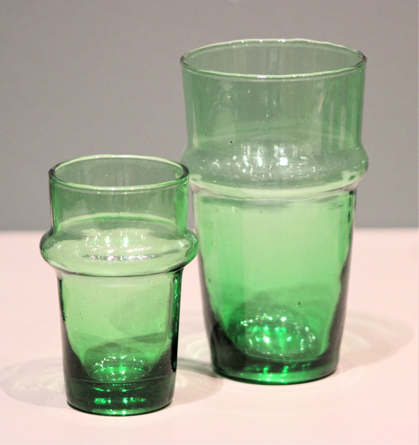 6 VERRES BELDI GRAND VERT